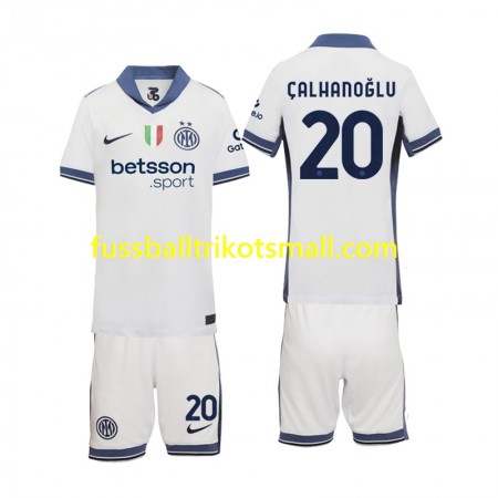 Fußballtrikots Inter Mailand Hakan Calhanoglu 20 Kinder 2024-2025 Kurzarm Auswärts-trikot kaufen